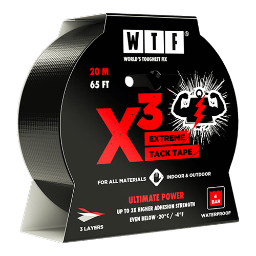 WTF® X³ Extreme Tack Tape Power-tejp